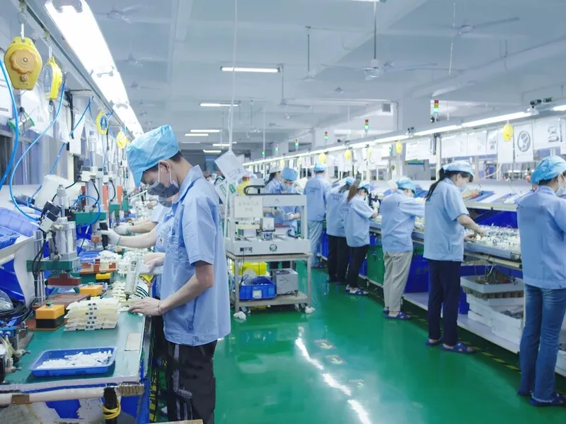Forrest production line quality control for massage chairs before shipment