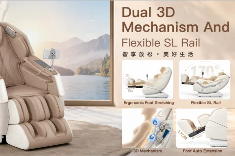 Forrest massage chair – full-body coverage, ergonomic design, and factory-direct quality. Available for OEM/ODM customization.