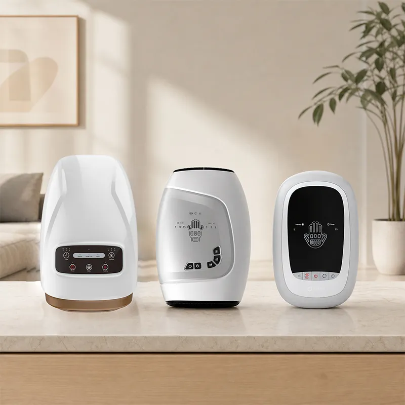 Forrest hand massager range — multiple models, one factory. Full OEM/ODM customization.